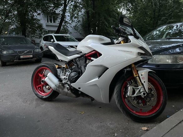 2018 Ducati Supersport, белый