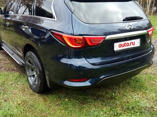 2017 Infiniti QX60 I Рестайлинг, синий, 2850000 рублей, вид 4