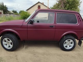 2012 Lada (ВАЗ) 2121 (4x4) I Рестайлинг, красный, 570000 рублей, вид 2