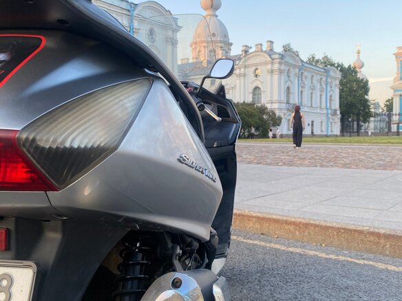 2006 Honda Silver Wing 400, серый, 220000 рублей - вид 10