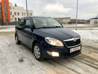 2011 Skoda Fabia II Рестайлинг, синий, 710000 рублей, вид 5