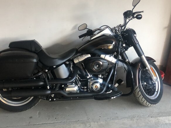 2013 Harley-Davidson Fat Boy, коричневый, 1700000 рублей - вид 7