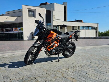 2023 KTM 390 Adventure, чёрный, 600000 рублей, вид 3