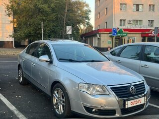 2005 Volkswagen Passat B6, серебристый, 575000 рублей, вид 4
