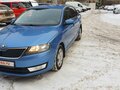 2014 Skoda Rapid I, голубой - вид 1