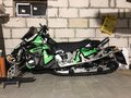 2011 Yamaha FXNytro, зелёный - вид 1