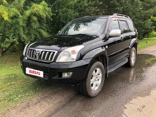 2006 Toyota Land Cruiser Prado 120 Series, чёрный, 1430000 рублей, вид 1