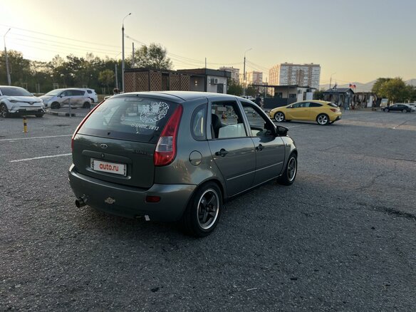 2009 Lada (ВАЗ) Kalina I, серый, 350000 рублей - вид 5