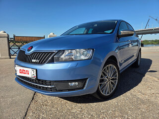 2015 Skoda Rapid I, голубой, 1190000 рублей, вид 2