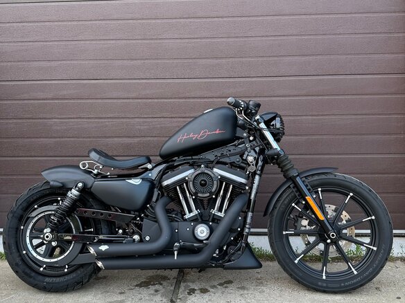 2020 Harley-Davidson Sportster 883, чёрный, 1390000 рублей