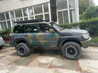 1998 Toyota Land Cruiser 100 Series, зелёный, 2100000 рублей, вид 1