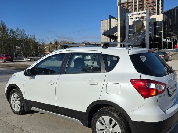 2014 Suzuki SX4 II (S-Cross), белый, 1190000 рублей - вид 9