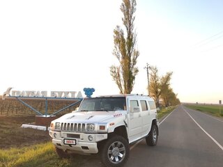 2008 Hummer H2 I Рестайлинг, белый, 4500000 рублей, вид 1