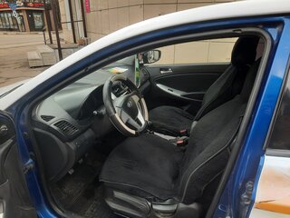 2014 Hyundai Solaris I, синий, 510000 рублей, вид 5