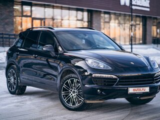 2011 Porsche Cayenne Diesel II (958), чёрный, 2500000 рублей, вид 4