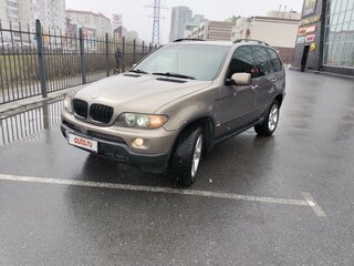 2004 BMW X5 3.0i I (E53) Рестайлинг, золотистый, 1650000 рублей, вид 4