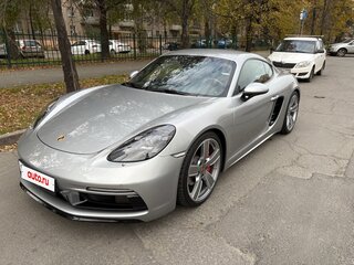 2017 Porsche Cayman S III 718 (982), серебристый, 8500000 рублей, вид 1