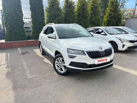 2021 Skoda Karoq DSG6 I, белый, вид 3