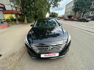 2015 Hyundai Sonata VII (LF), чёрный, 1420000 рублей, вид 1