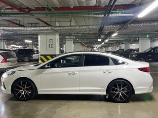 2019 Hyundai Sonata VII (LF) Рестайлинг, белый, 1200000 рублей, вид 5