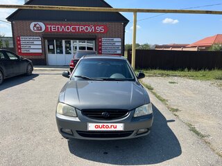 2007 Hyundai Accent ТагАЗ II, серый, 395000 рублей, вид 2