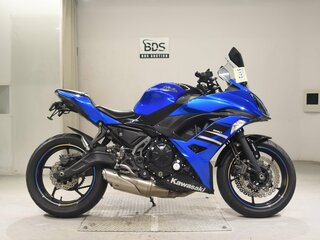 2017 Kawasaki Ninja 650, синий, 677000 рублей, вид 2