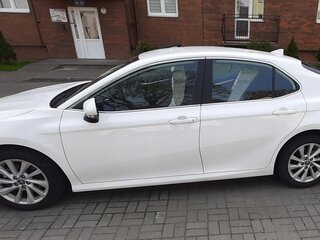2022 Toyota Camry US Market VIII (XV70) Рестайлинг, белый, 3500000 рублей, вид 3