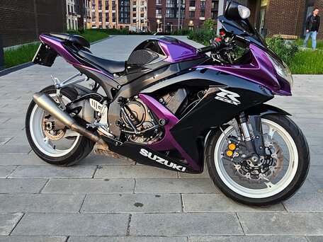 2009 Suzuki GSX-R 750, чёрный, 950000 рублей, вид 1