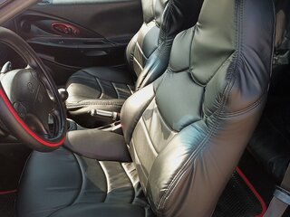 1999 Hyundai Tiburon I (RC), красный, 330000 рублей, вид 4