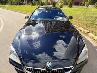 2013 BMW 6 серии Gran Coupe 640i III (F06/F13/F12), чёрный, 2400000 рублей, вид 5