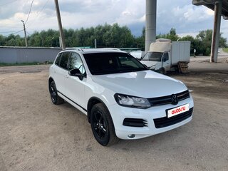 2012 Volkswagen Touareg II, белый, 2200000 рублей, вид 5