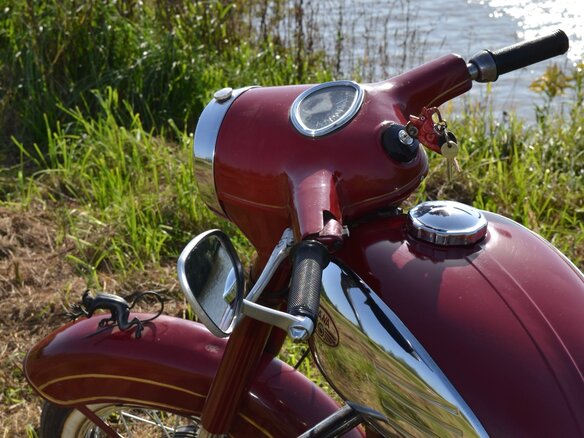 1969 Jawa 350/360, красный, 469000 рублей - вид 8