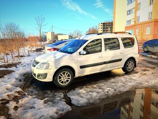 2014 Lada (ВАЗ) Largus I, белый, 639000 рублей, вид 1