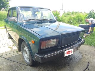2008 Lada (ВАЗ) 2107, зелёный, 170000 рублей, вид 1