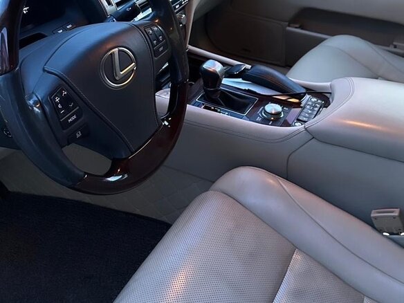 2012 Lexus LS 460 IV Рестайлинг 2, чёрный, 2700000 рублей - вид 8