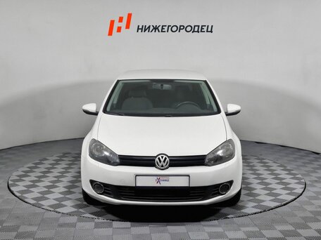 2012 Volkswagen Golf VI, белый, 659000 рублей, вид 2