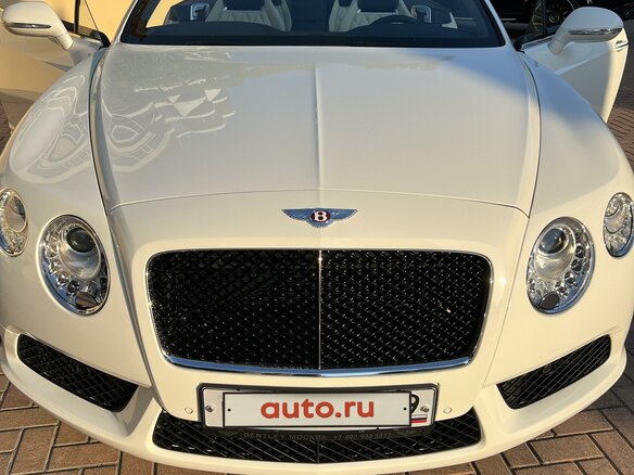 2014 Bentley Continental GT II, белый, 14990000 рублей - вид 1