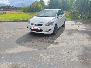 2014 Hyundai Solaris I, белый, 509000 рублей, вид 1