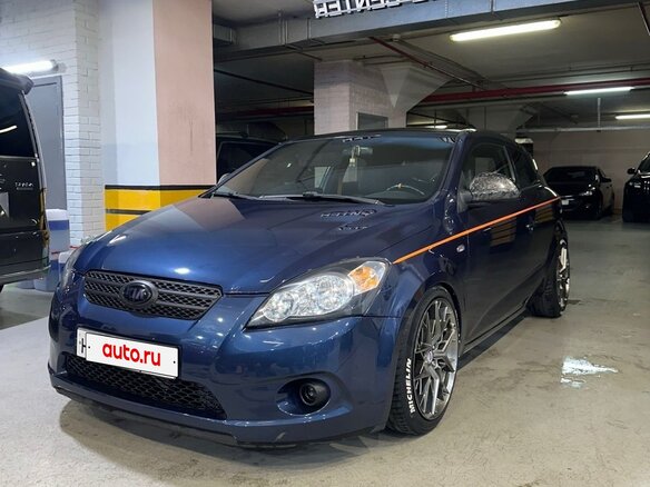 2008 Kia Ceed I, синий, 850000 рублей - вид 3