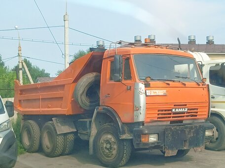 2008 КамАЗ 5511, оранжевый, 1050000 рублей, вид 2