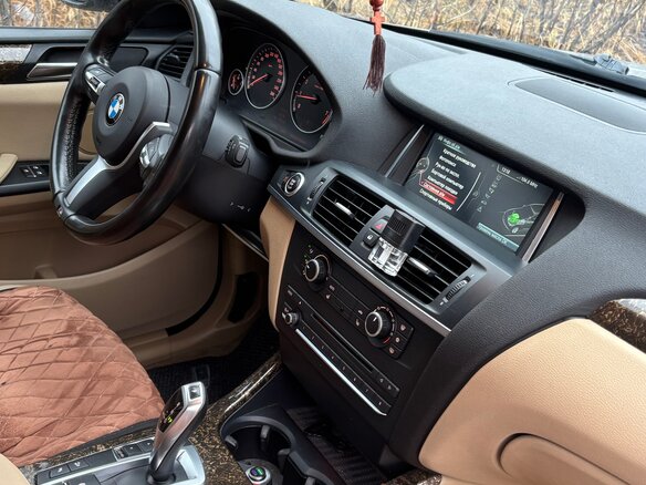 2012 BMW X3 20i xDrive II (F25), коричневый, 2250000 рублей - вид 4
