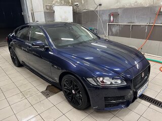 2018 Jaguar XF II, синий, 2800000 рублей, вид 1