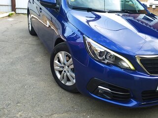 2019 Peugeot 308 II Рестайлинг, синий, 1380000 рублей, вид 3