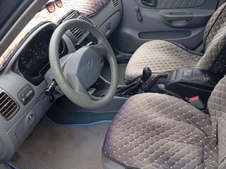 2007 Hyundai Accent ТагАЗ II, чёрный, 450000 рублей, вид 5