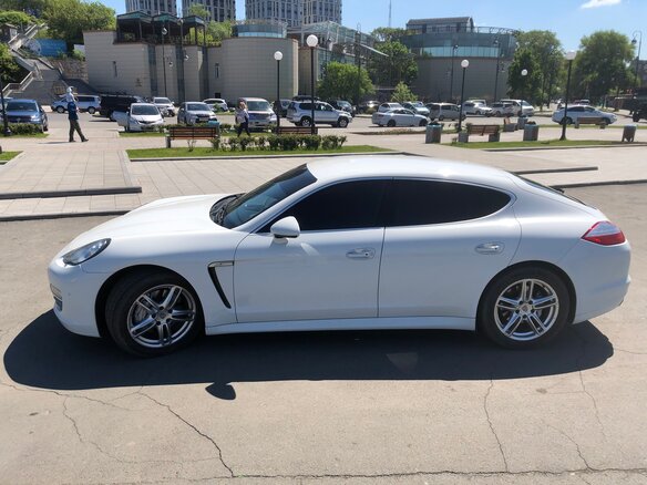 2013 Porsche Panamera 4S I, белый, 4400000 рублей - вид 24