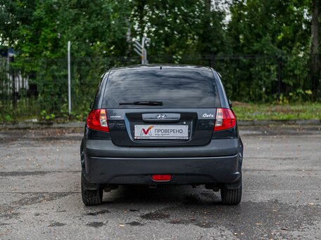2008 Hyundai Getz I Рестайлинг, серый, 409000 рублей, вид 4