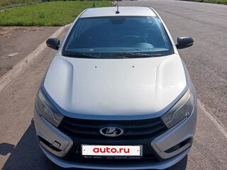 2016 Lada (ВАЗ) Vesta I, серебристый, 699000 рублей, вид 4