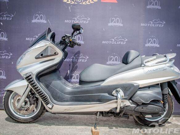 2005 Yamaha Majesty 400, серебристый - вид 1