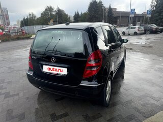 2005 Mercedes-Benz A-Класс 170 II (W169), чёрный, 455000 рублей, вид 5