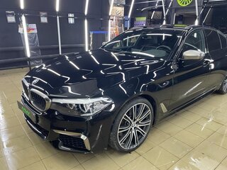 2019 BMW 5 серии M550d xDrive VII (G30/G31/G38), чёрный, 5100000 рублей, вид 1